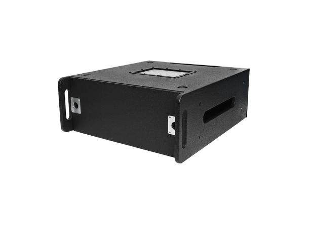 ELUMEN8 Wooden Rack 4U 19", Sort