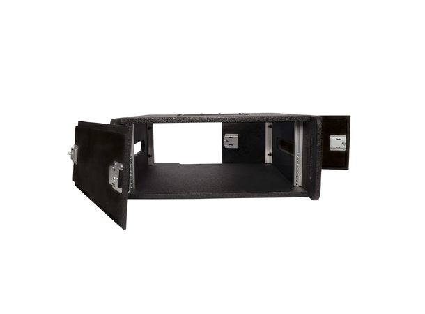 ELUMEN8 Wooden Rack 4U 19", Sort