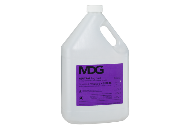 MDG Neutral fluid, Kartong, 16L 4 x 4L Oljebasert Røyk/haze væske