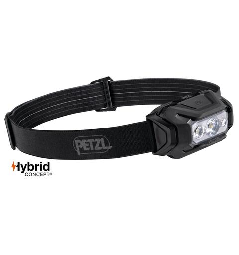 PETZL Aria 2R RGB Hodelykt 625 lm, Sort