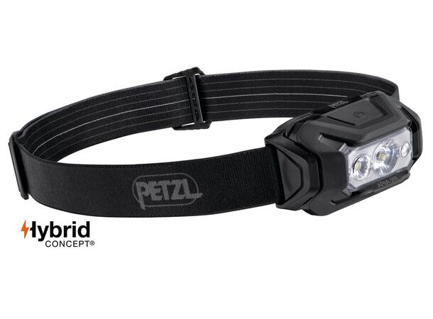 PETZL Aria 2R RGB Hodelykt 625 lm, Sort 