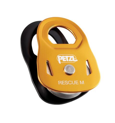 PETZL RESCUE M Trinse Sort, for 6-13mm tau