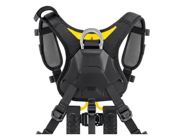 PETZL VOLT Fallsele, str 1 Europeisk versjon, Sort/Gul 