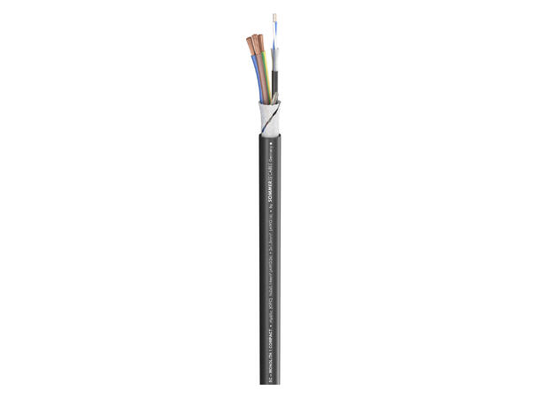 SOMMER Monolith 1 compact Hybridkabel 100m, pwr: 3x 1,50 mm², DMX: 2x 0,14 mm² 