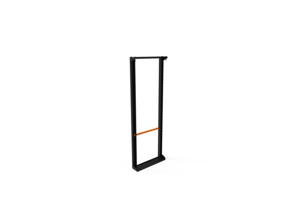 ADMIRAL Slim-line panel H183 x W60cm With rubber handle, Sort