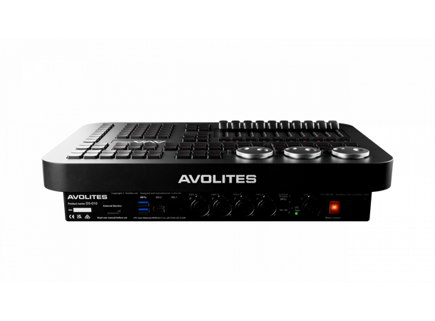 AVOLITES D3-010 Console 8 Univers, 10 Faders, 3 wheels, Titan