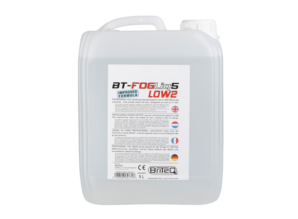 BRITEQ Røykvæske, low fog 5 liter