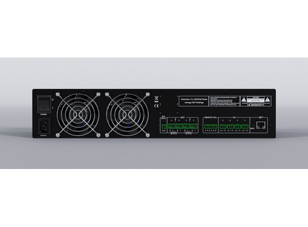 ECLER HADA-4B500 Digital forsterker 4 x 500W, DSP 