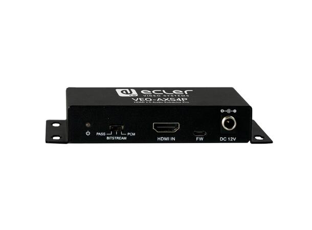 ECLER VEO-AXS4P HDMI Audio Extractor HDMI audio extractor, RCA/bal + S/PDIF 