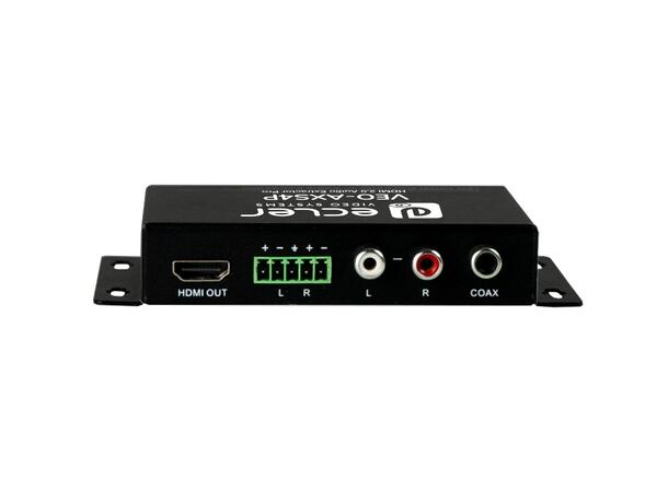 ECLER VEO-AXS4P HDMI Audio Extractor HDMI audio extractor, RCA/bal + S/PDIF 