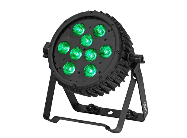 LEDJ Intense LED Slim Par 9 x 10W RGBWA LED, 25°, True1 