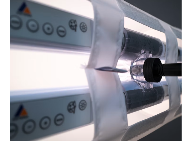 LIGHTSOCK LSD20 Dooplo20 Ø25.4cm fixture, for 2 Helios Tubes