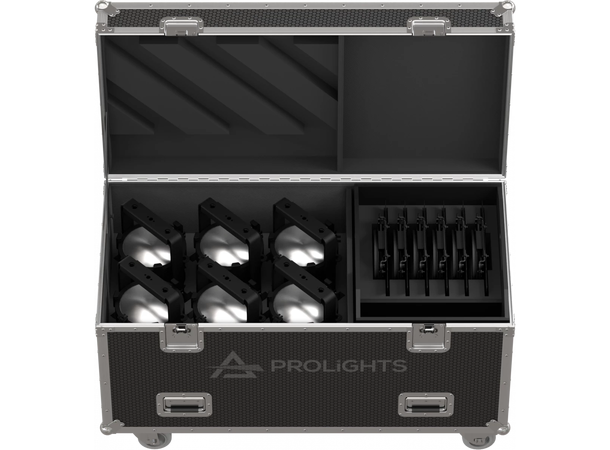 PROLIGHTS FCLECLPARIPL Flightcase Til 6 x EclParIPL