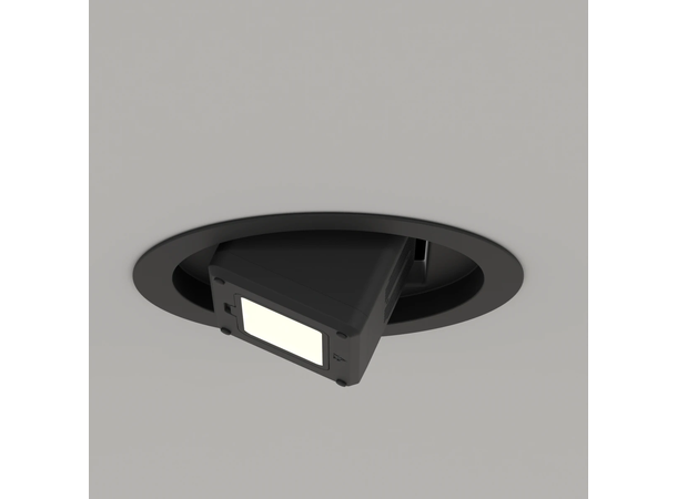 PROLIGHTS GWASHDATCEILKIT Ceiling mount Til GallerywashDAT, Sort