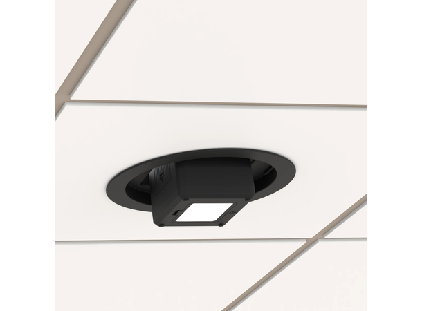 PROLIGHTS GWASHDATCEILKIT Ceiling mount Til GallerywashDAT, Sort