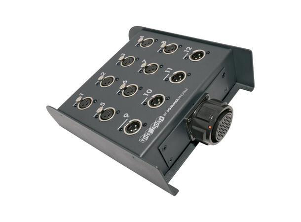 SOMMER XXW4-M08/04 THE BOXX LK37 Hun, 8 XLR inn, 4 XLR ut, NEUTRIK 