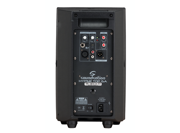 SOUNDSATION HYPER TOP 6A Aktiv høyttaler 6" +1", 200W, U-bracket 