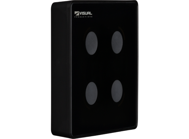 VISUAL PRODUCTIONS B4 NET Panel Veggpanel med 4 programmerbare knapper