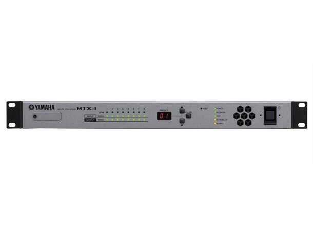Yamaha MTX3 Matrix 26 x 8 Matrix Mixer / Signal Processor.