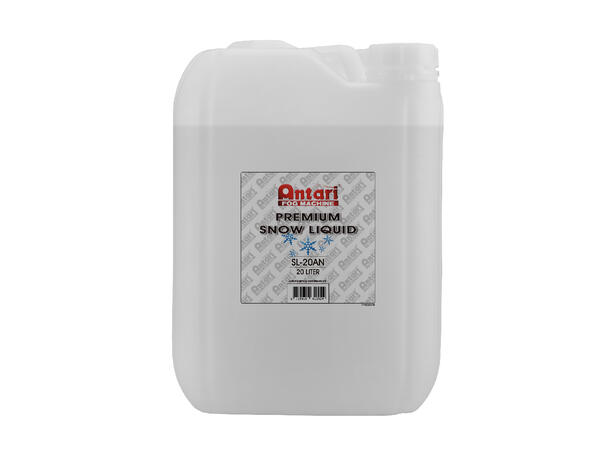 ANTARI SL-AN Snøvæske, DEMOVARE 20l, inne/ute