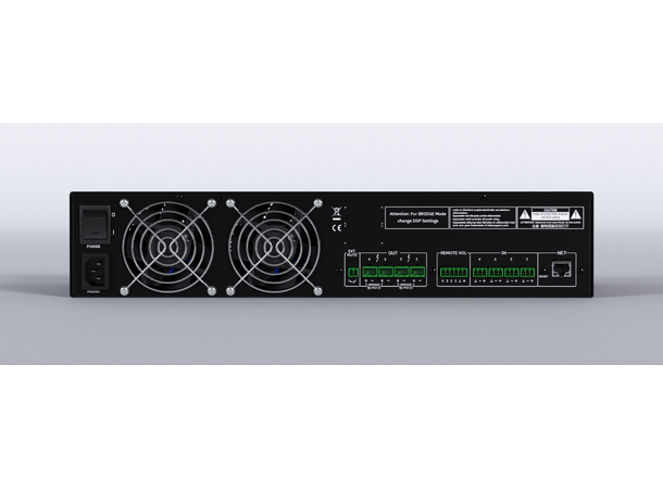 ECLER HADA-4B750 Digital forsterker 4 x 750W, DSP 