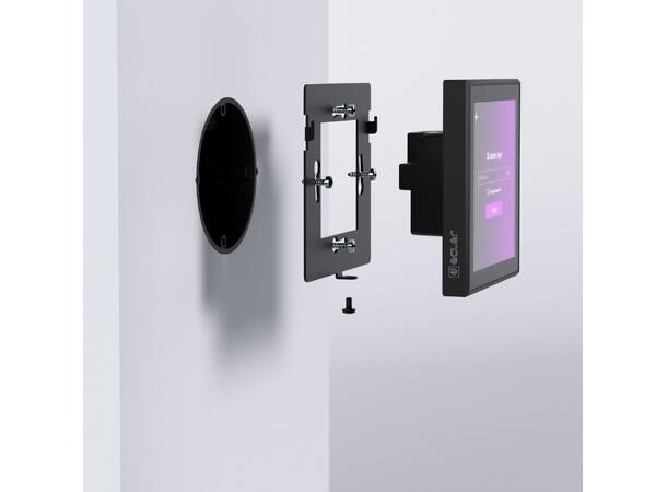 ECLER PULSO-4 Veggpanel-kontroller 4" TFT 480x480, PoE 