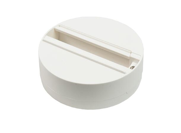 ECLER TUBE Surface Mount Adapter Fits TUBE & WILD 14, Hvit 