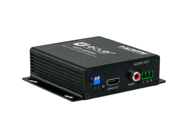 ECLER VEO-AEXS4 HDMI lyd inn/ut HDMI audio embed/extract, Euroblock 