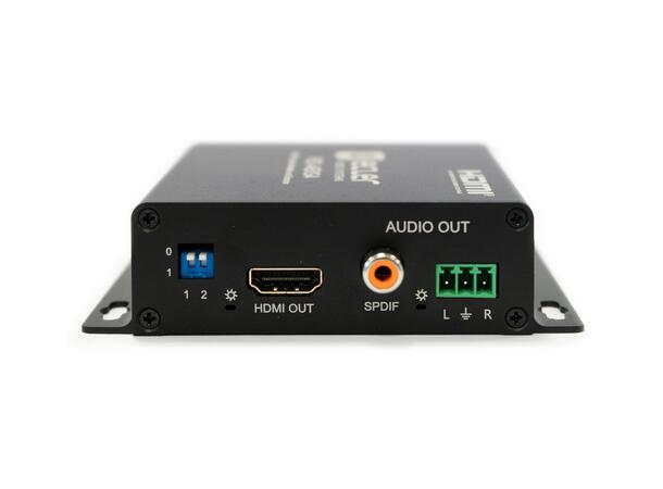 ECLER VEO-AEXS4 HDMI lyd inn/ut HDMI audio embed/extract, Euroblock 