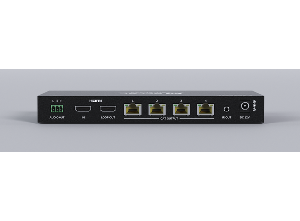 ECLER VEO-SPS44 HDMI-splitter 1x4 HDMI splitter/extender, 4K@35m 