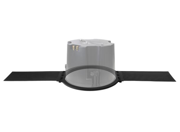 ECLER VICSB8X Tak-subwoofer 8", 80W, 70/100V, Hvit 