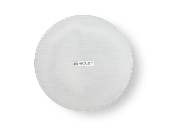 ECLER VICSB8X Tak-subwoofer 8", 80W, 70/100V, Hvit 
