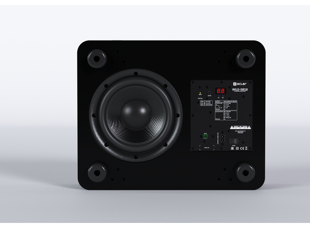 ECLER WiLD-SB18 Aktiv subwoofer 100W, 8", WiSpeak, Sort 