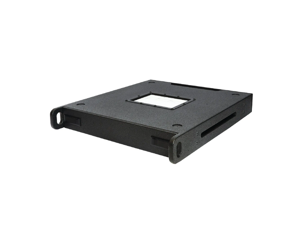 ELUMEN8 Wooden Rack 1U 19", Sort