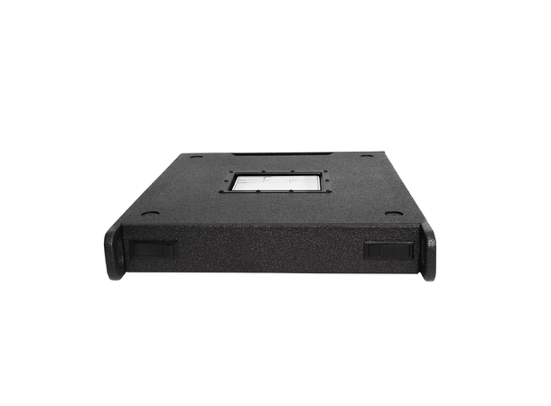 ELUMEN8 Wooden Rack 1U 19", Sort