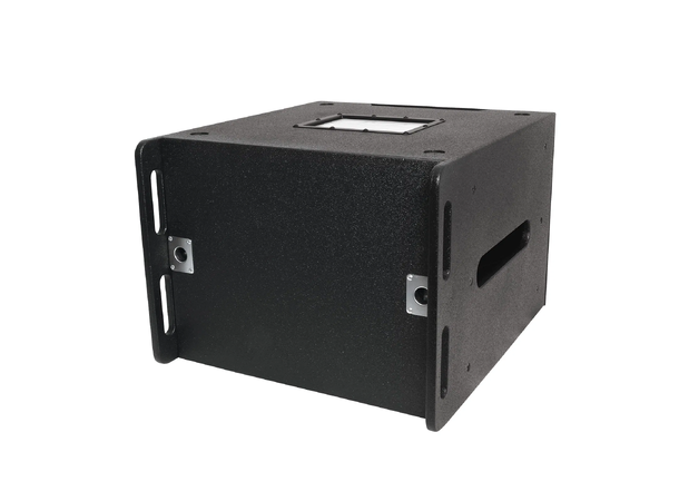 ELUMEN8 Wooden Rack 8U 19", Sort