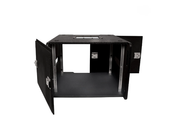 ELUMEN8 Wooden Rack 8U 19", Sort