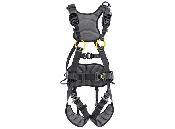 PETZL VOLT Light Fallsele, str 0 Europeisk versjon, Sort/Gul 