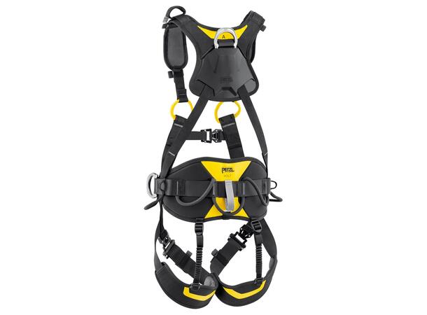 PETZL VOLT Light Fallsele, str 0 Europeisk versjon, Sort/Gul 