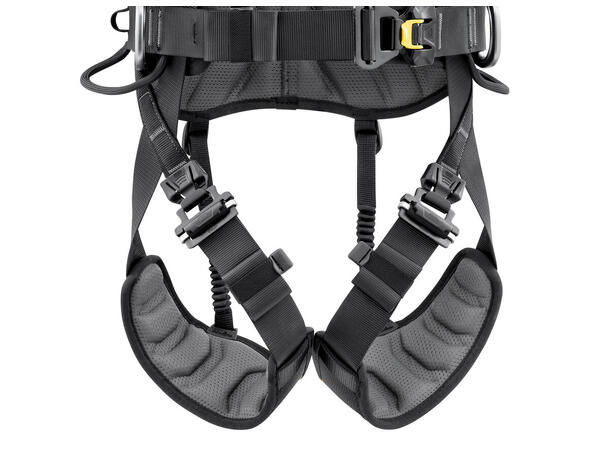 PETZL VOLT Light Fallsele, str 0 Europeisk versjon, Sort/Gul 