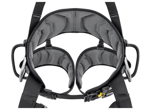 PETZL VOLT Light Fallsele, str 0 Europeisk versjon, Sort/Gul 