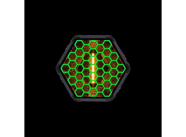 PORTMAN HEXY Effektbelysning, IP65 120W WW + 90WRGB LED, 30WRGB LED Mesh 