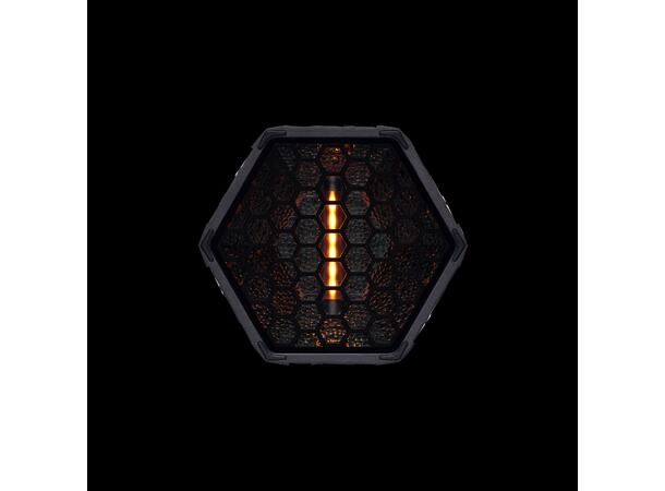 PORTMAN HEXY Effektbelysning, IP65 120W WW + 90WRGB LED, 30WRGB LED Mesh 