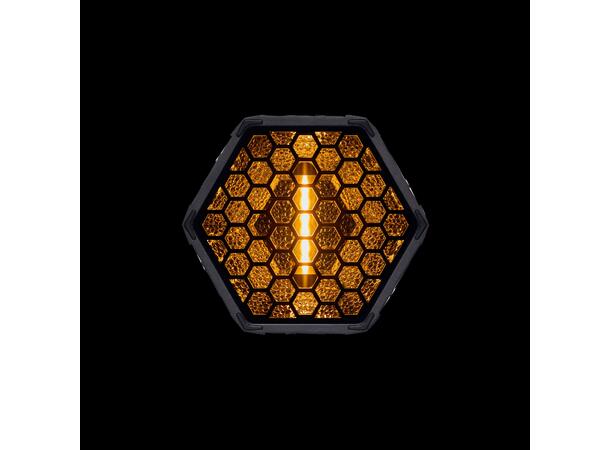 PORTMAN HEXY Effektbelysning, IP65 120W WW + 90WRGB LED, 30WRGB LED Mesh 