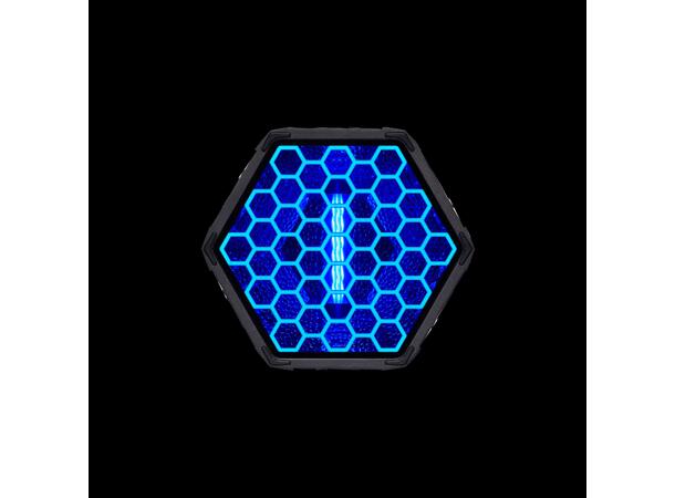 PORTMAN HEXY Effektbelysning, IP65 120W WW + 90WRGB LED, 30WRGB LED Mesh 