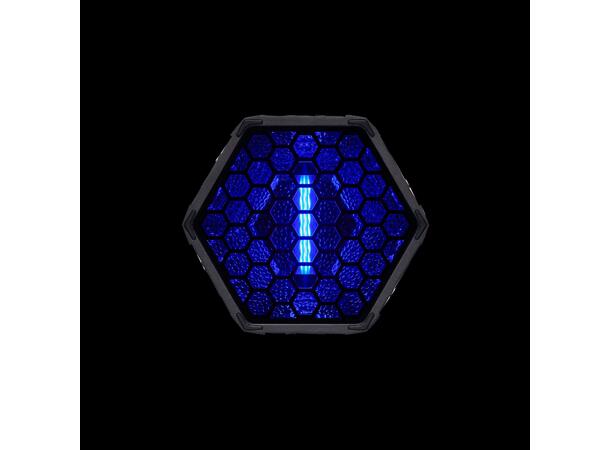 PORTMAN HEXY Effektbelysning, IP65 120W WW + 90WRGB LED, 30WRGB LED Mesh 
