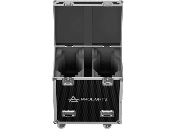 PROLIGHTS FCLASTRAP500LTIP Flightcase Passer 2 x Astra profile 500 