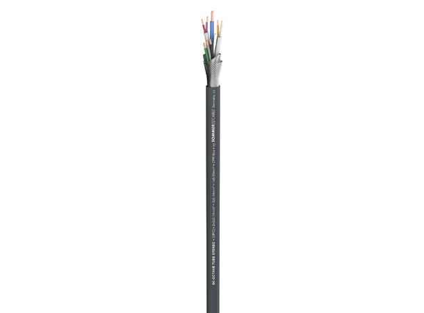 SOMMER Octave Tube Mikrofonkabel 2x2x0,14 mm², 3x0.14mm², 1x0,50 mm², grå 
