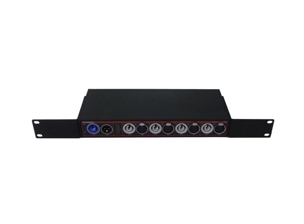 SWISSON XSH-5RD-1P4 Hybrid splitter 19", DMX, XLR, 5pin, Demomodell