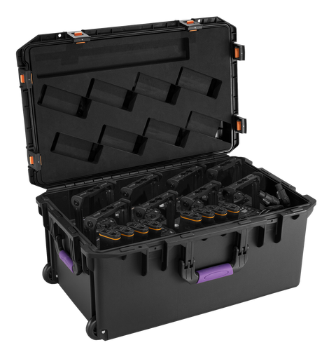 ASTERA AST-QUKBM-QUKCSE-8-K Quikbeam Kit 8 x QuikBeam, Pelicase, PowerFlow